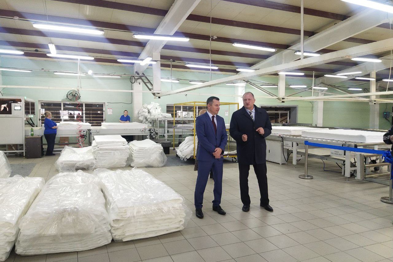 Руслан Ситников дал старт новому производственному участку на заводе компании «Сарма»